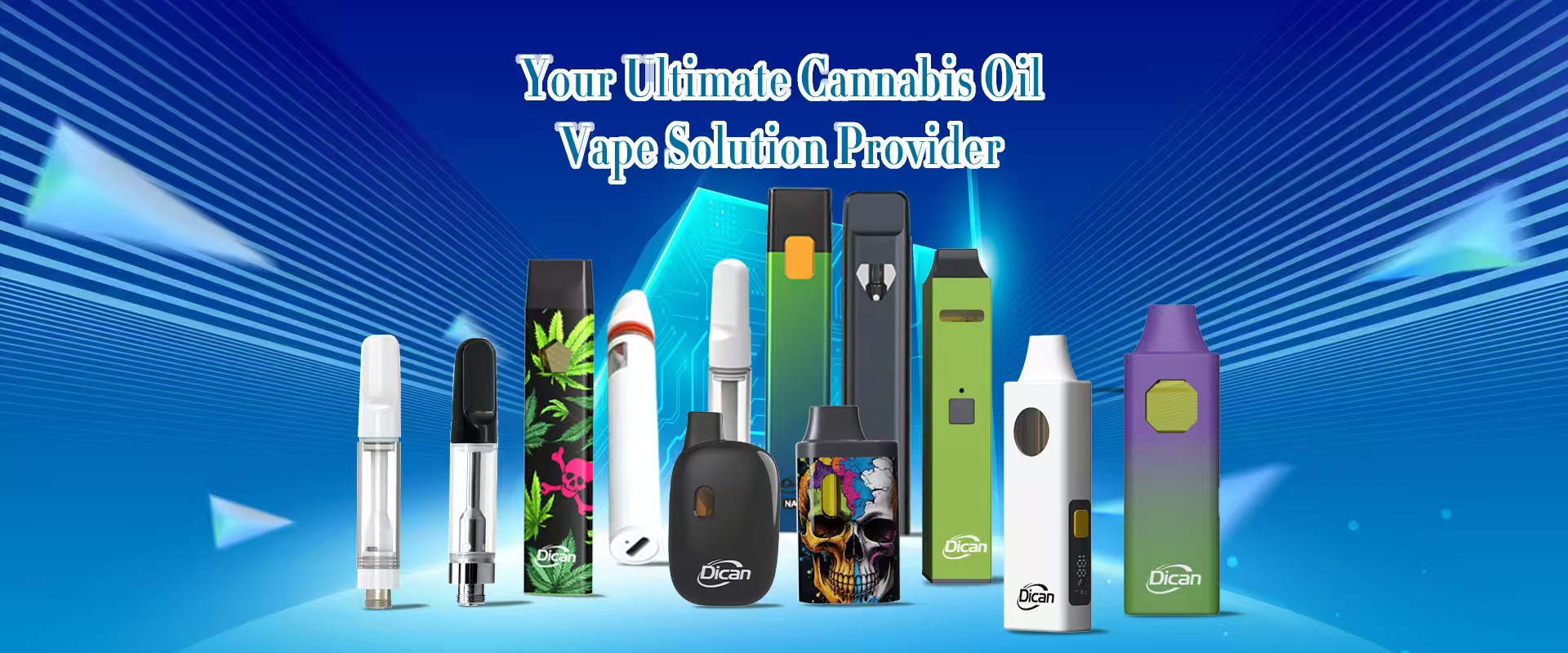 China Cannabis Minyak Pembuat OEM Vape - Dican Vape