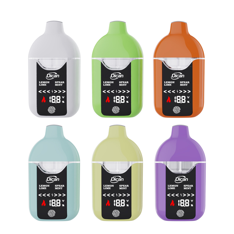 Memperkenalkan peranti vape pakai bungkus yang paling tidak boleh dibuang oleh Dual Tank oleh Dican