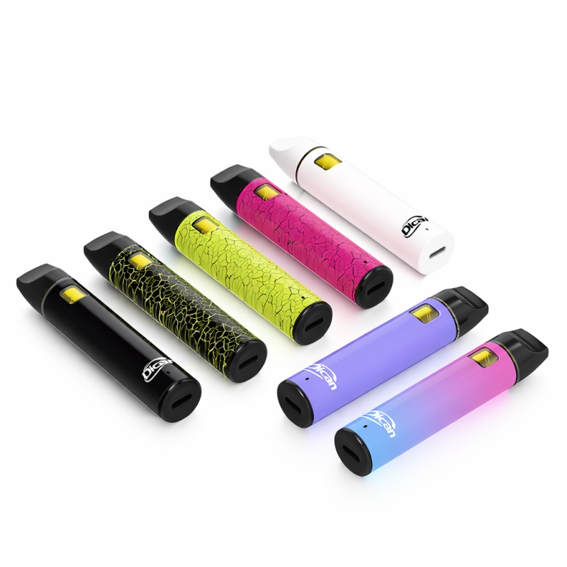 Dican Vape Advanced Ceramic Cannabis Oil Disposable Vape Device – Tiada Tersumbat, Rasa Tulen, Prestasi Konsisten