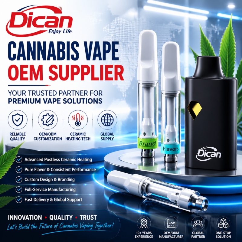Mencari Pembekal OEM Vape Minyak Cannabis yang Boleh Dipercayai?